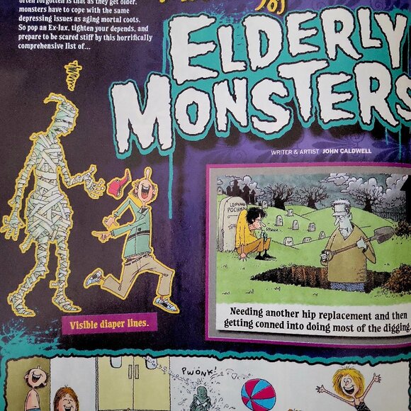 MAD Magazine #45 October 2025 Halloween Monster Horror Issue + Free Alfred Print - Picture 4 of 6
